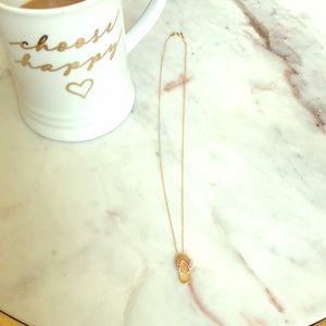 Na Hoku Slipper necklace